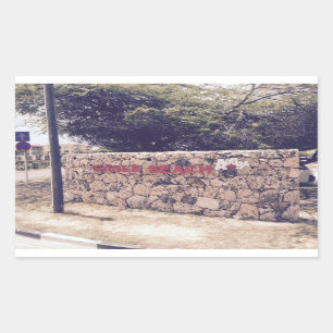 Eagle Beach - Rectangle Stickers, Glossy Rectangular Sticker