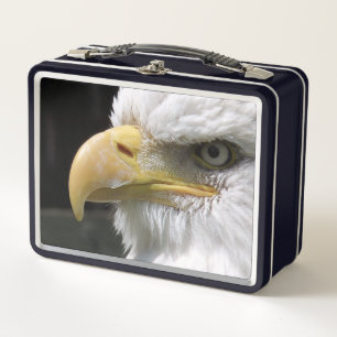 EAGLE BIRD OF PREY   METAL LUNCH BOX