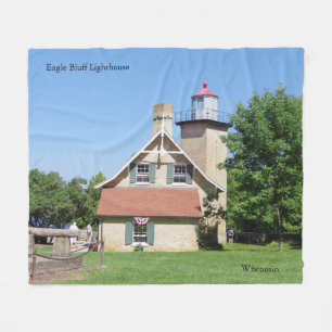 Eagle Bluff Lighthouse blanket