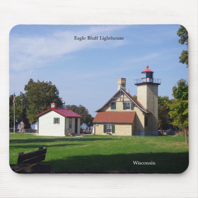 Eagle Bluff Lighthouse mousepad (Front)