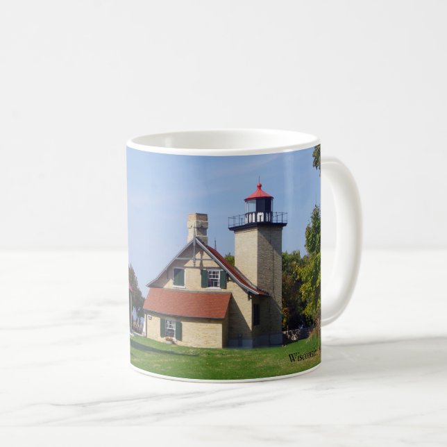 Eagle Bluff Lighthouse mug (Front Right)