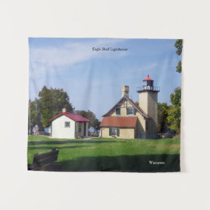 Eagle Bluff Lighthouse tapestry