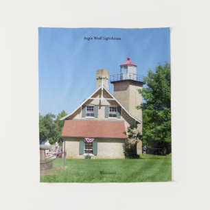 Eagle Bluff Lighthouse tapestry
