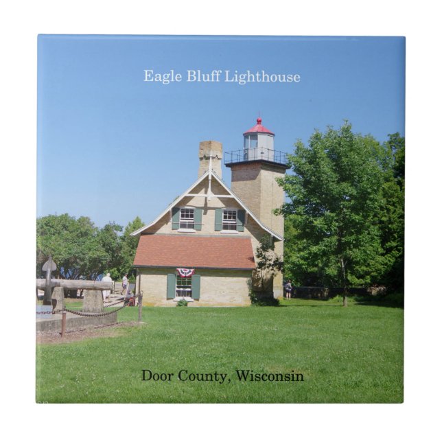 Eagle Bluff Lighthouse tile (Front)