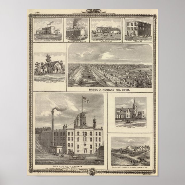 Eagle Brewery, Cedar Rapids Poster (Front)