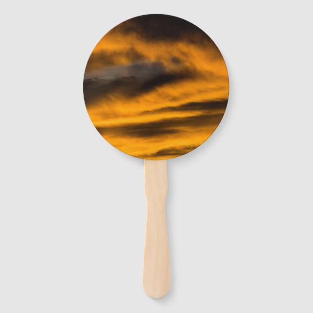 eagle burnout hand fan (Front)