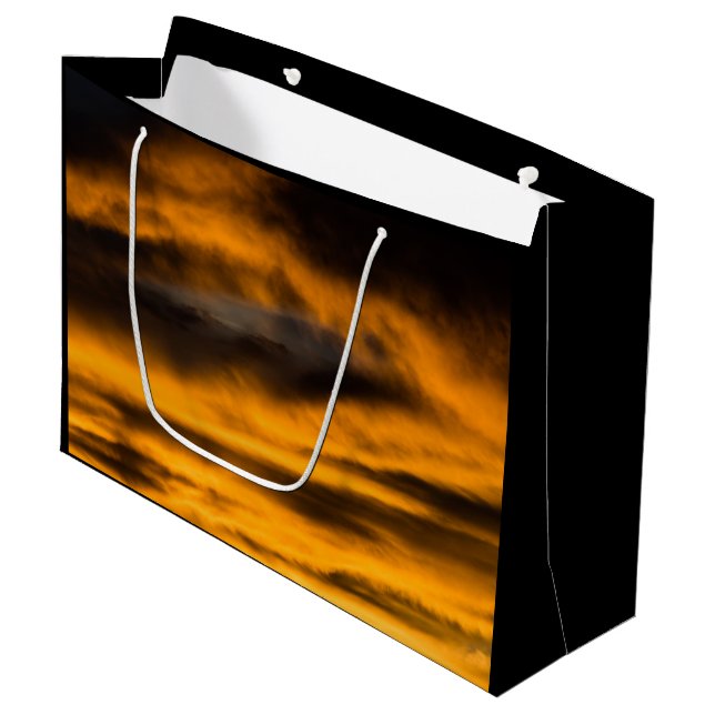 eagle burnout large gift bag (Front Angled)
