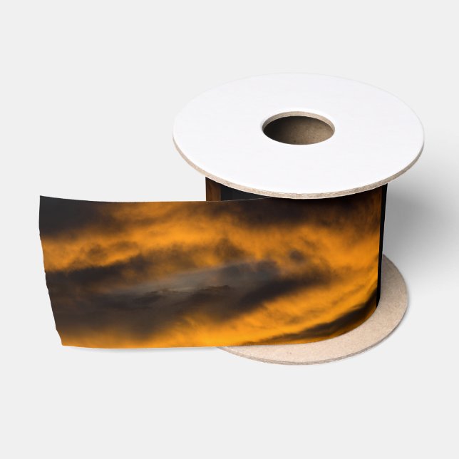 eagle burnout satin ribbon (Spool)