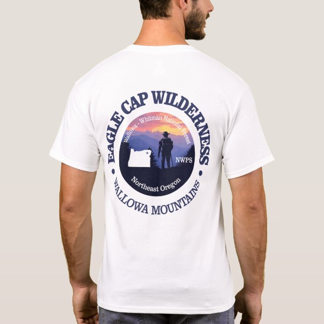 Eagle Cap Wilderness (rd2) T-Shirt (Back)
