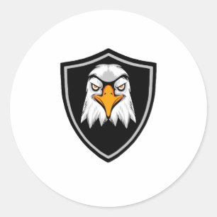 Eagle Classic Round Sticker