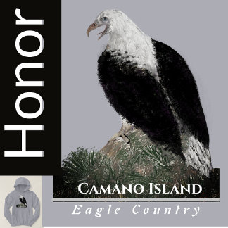 Eagle Country, Personalise City Text  Hoodie