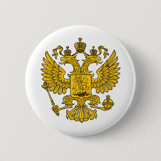 eagle crest 6 cm round badge