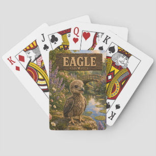 Eagle Cute Baby Storybook Nursery Animal Playing Cards
