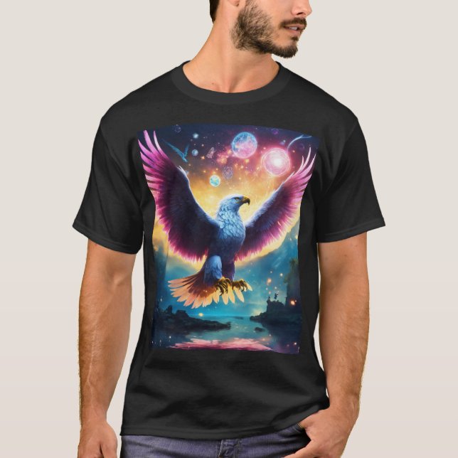 Eagle Design T-Shirt – Majestic & Bold Graphic Tee (Front)