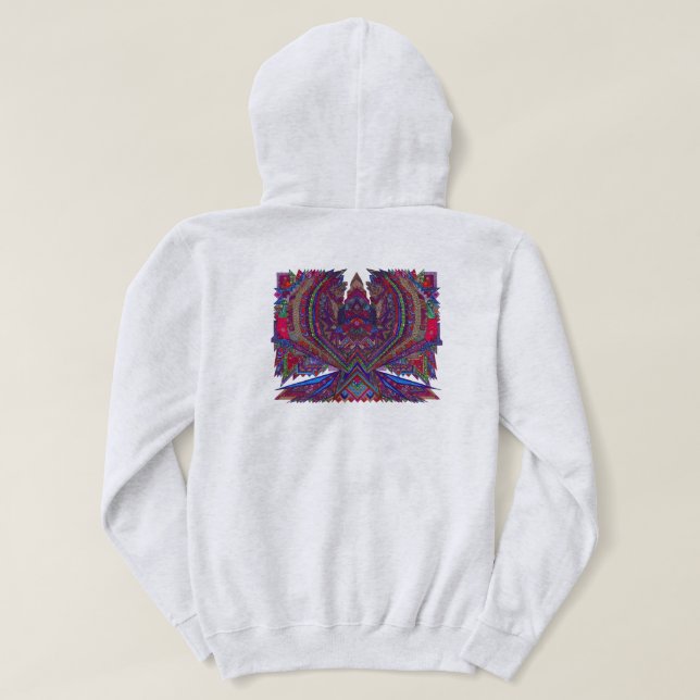 Eagle design women's sweatshirt (Design Back)
