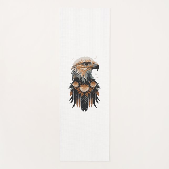 Eagle Design Yoga Mat (Front)