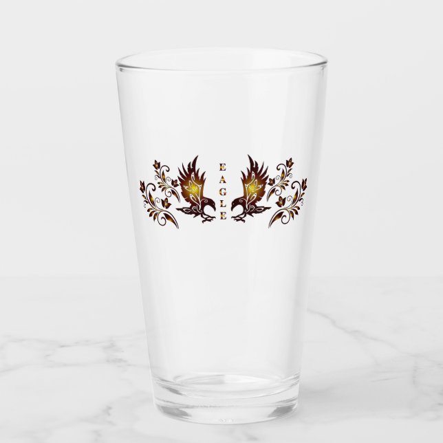 Eagle Drinkware Glass (Front)