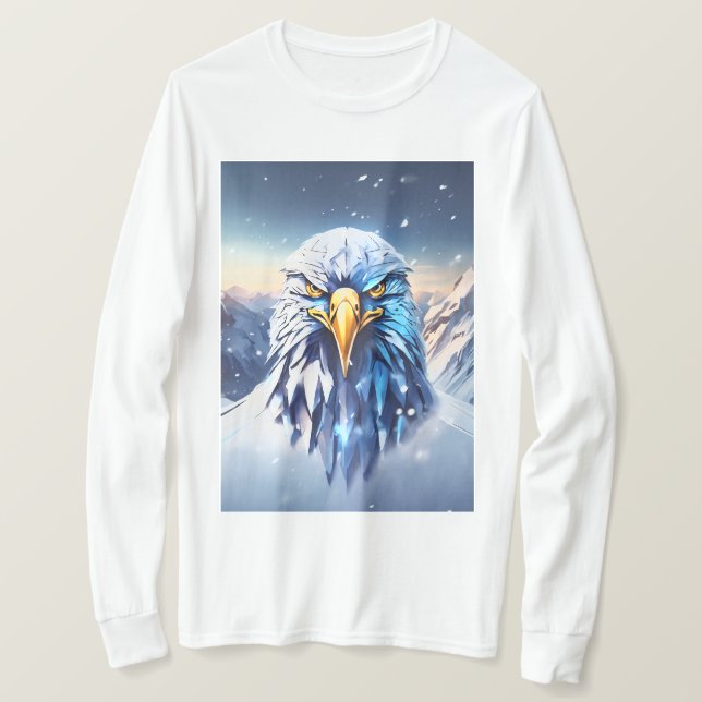 "Eagle Emblem: Symbol of Freedom T-Shirt" T-Shirt (Design Front)