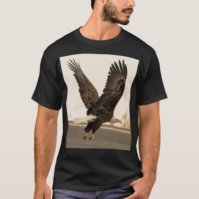 Eagle Embroidered Dress:  T-Shirt (Front)
