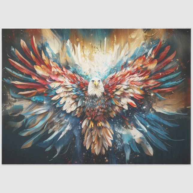 Eagle Explosion Tissue Paper (Front)
