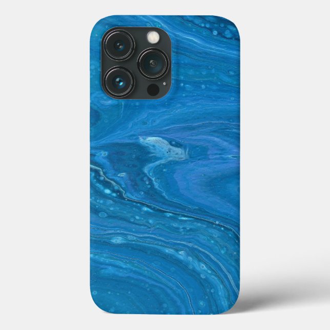 Eagle Eye 3 Cool Blue Abstract Phone Case (Back)