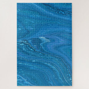 Eagle Eye 3 Cool Blue Abstract Puzzle