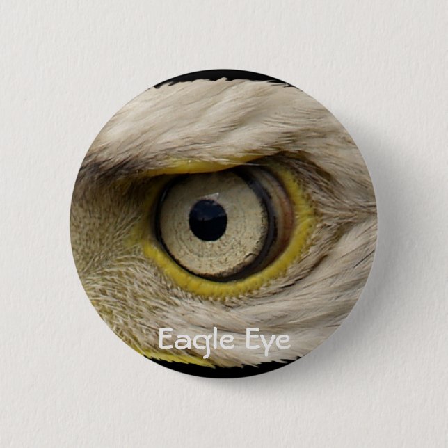 Eagle Eye Gifts 6 Cm Round Badge (Front)