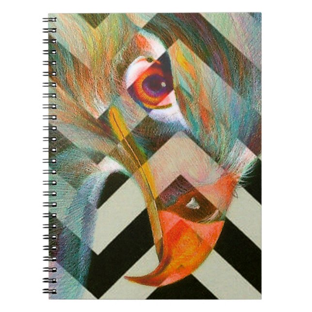 Eagle Eye Spiral Notebook (Front)