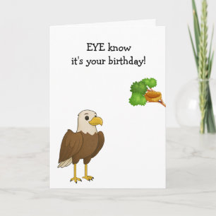 Eagle Eyesight Birthday Card