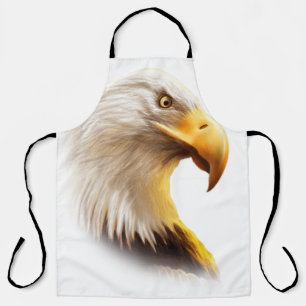 Eagle face apron