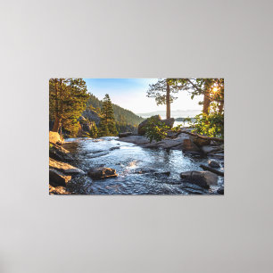 Eagle Falls Lake Tahoe Professional Canvas Art