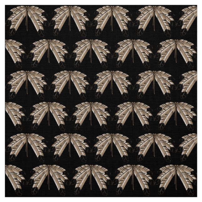 Eagle Feathers Fabric Native Art Feathers Fabric (Swatch)