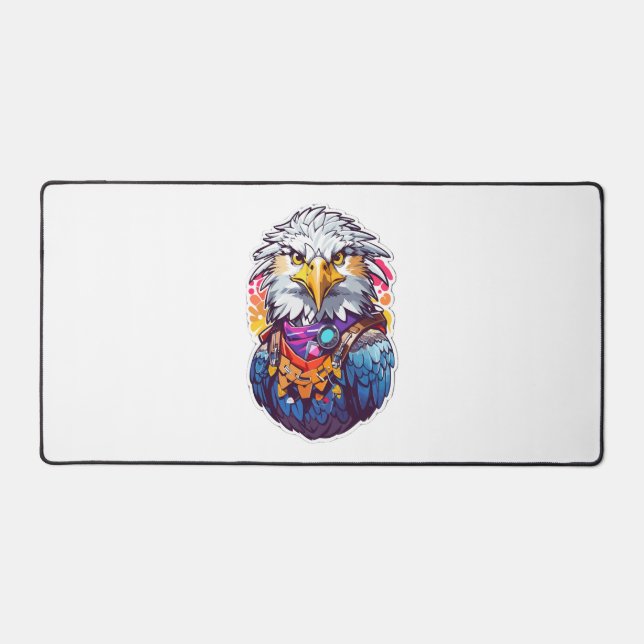 Eagle Fighter Desk Mat (Front)