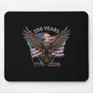 Eagle Flag 250 Years 1776-2026 250th Birthday _3 Mouse Pad