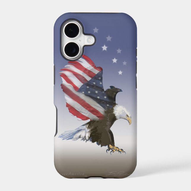 Eagle Flag iPhone5 Case-Mate Barely There (Back)