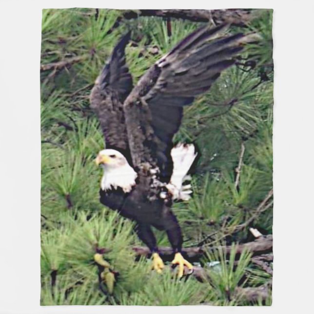 EAGLE FLEECE BLANKET (Front)