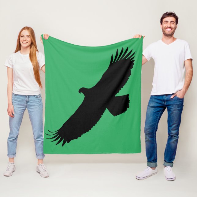 Eagle - fleece blanket (In Situ)
