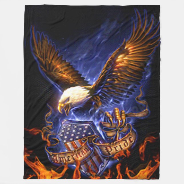 EAGLE FLEECE BLANKET (Front)