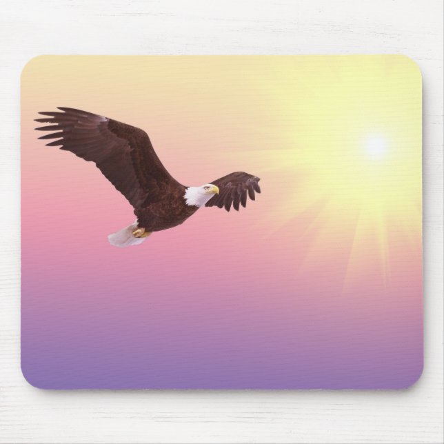 Eagle Flight Mouse Pad (Front)