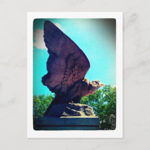 eagle flight postcard