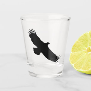 Eagle Flying Shot Glass