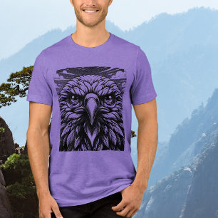 Eagle Graphic T-Shirt  Tri-Blend Shirt