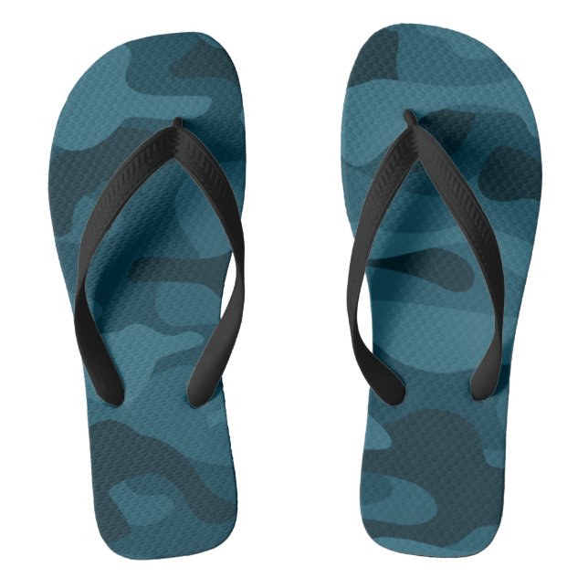 Eagle Green Monocolor Camo Jandals (Footbed)