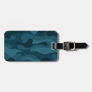 Eagle Green Monocolor Camo Luggage Tag