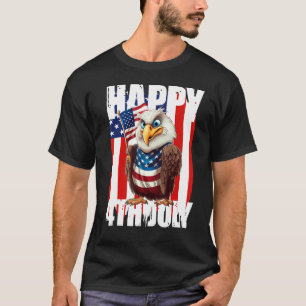 Eagle Happy 4th Of July Patriotic American 1 T-Shirt
