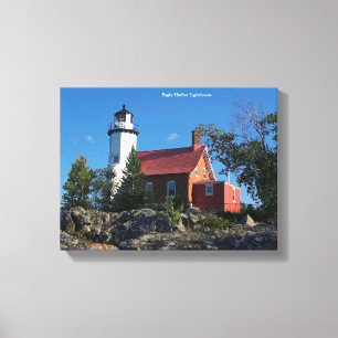 Eagle Harbour Lighthouse canvas print