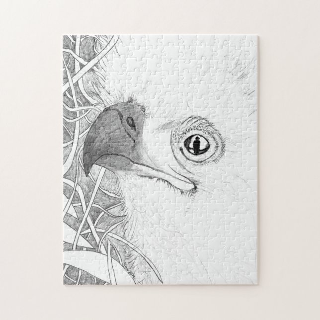 EAGLE HARRIET +M HOME KEEPING AN EYE ON THE FUTURE JIGSAW PUZZLE (Vertical)