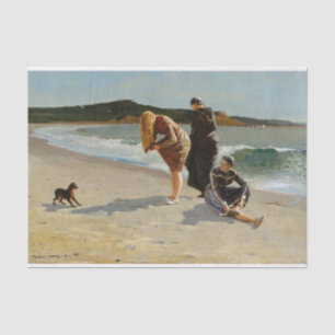 Eagle Head, Manchester, Massachusettes (High Tide) Tissue Paper