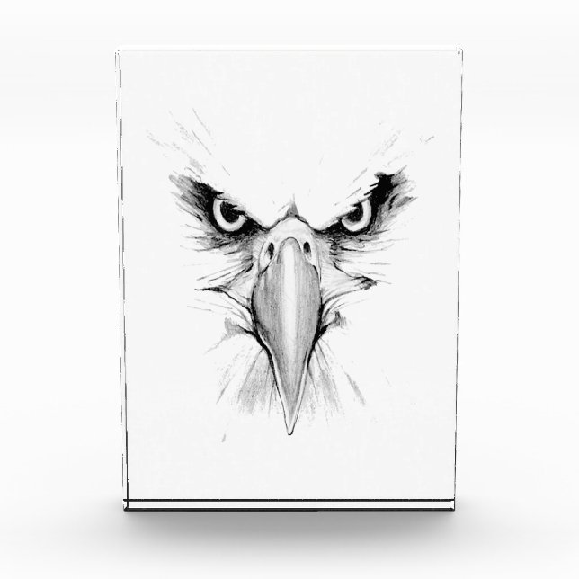 Eagle Headface Tattoo Photo Block (Front)