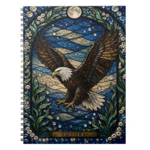 Eagle High Cliff Illumina Stained Glass Notebook